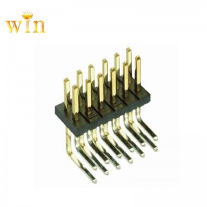 2x5P doppelter Reihen rechtwinklig Pin-Header-Anschluss