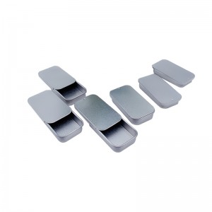 Rechteckige Blechbox (60mm * 30mm * 11mm) Schiebekasten
