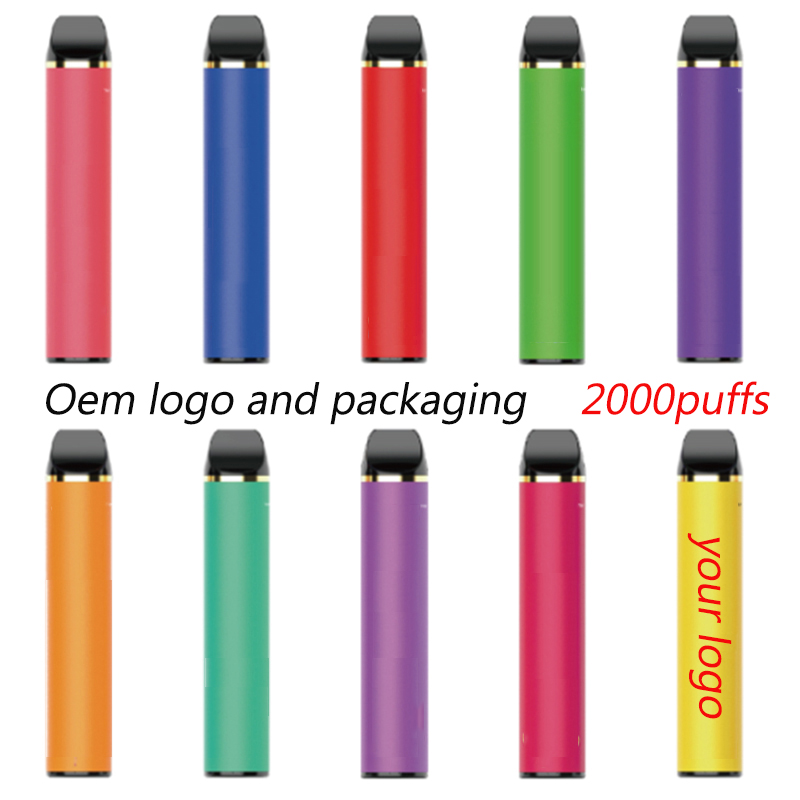 OEM-Einweg-Vape-Stift Custom-Logo Customized-Einweg-E-Zigaretten