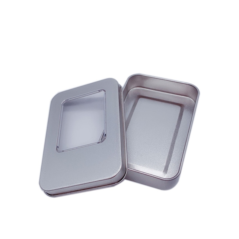 Hot Products USB Bin Box Anpassbare Logo Lieferanten Metall Geschenkbox Blechblech Hersteller (101mm * 70mm * 20mm)