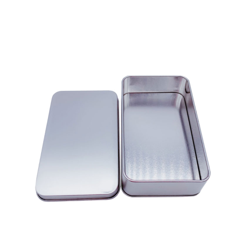 Frosted Blechbox Elektronische Produktverpackung Metallkiste 135 * 80 * 35mm