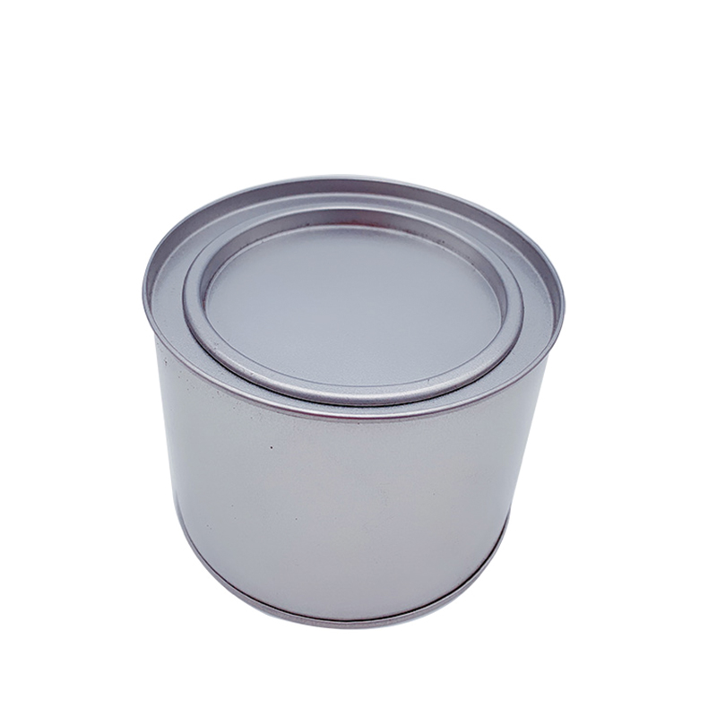Fabrik benutzerdefinierte Runde Umweltschutz Tin Box Food Grade Tin Dose mit Steckerdeckel (100mm * 75mm)