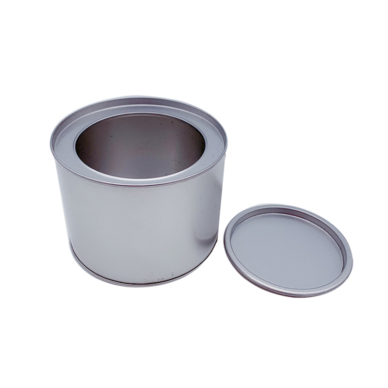 Fabrik benutzerdefinierte Runde Umweltschutz Tin Box Food Grade Tin Dose mit Steckerdeckel (100mm * 75mm)