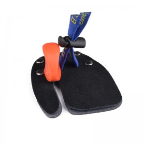Elong Outdoor 42ft05 LH M Größe Bogenschießen Finger Tab Finger Protector Finger Saver Leder Shooting Tab für Recurve Bow