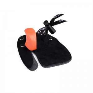Elong Outdoor 42ft05 LH M Größe Bogenschießen Finger Tab Finger Protector Finger Saver Leder Shooting Tab für Recurve Bow