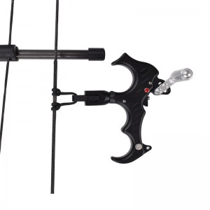 Elong Outdoor 42RA06-BK 360 Grad drehende Klemmverbindung Bogen Freisetzung AIDS Black Color