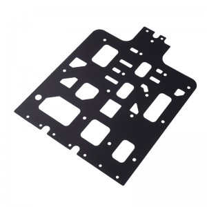 Energiespeicherschrank Isolationsdichtung GE-EFR95 Dämmungsblatt Flammschutzmittel Schwarzes PC-Isolierblatt kann geformt sein