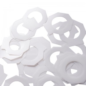 Weißes Haustier Mylar-Blatt 0.125mm flammhemmende Isolierblatt Motor elektrische Geräte, die Mylar-Blatt bilden