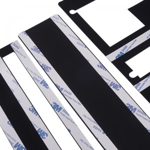 Flammschutzmittel und leicht zu falten PP-Isolierblatt 0,25 mm Leistungs-Isolierdichtung Schwarz 3716 Isolierblatt