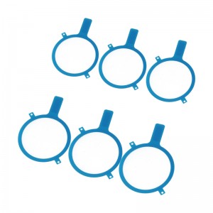 BOPU liefert drahtloser Ladet-Schutzfolie PVC-Schutzfilm, der blauen Mobiltelefon-Sitzkissen-Schutzfilm bildet