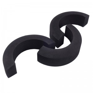 Stoßdämpfendes EVA Heterosexuelles Material Flammschutzmittel Schwarzer Dongguan-Foam EVA Heterosexuelles Material-Formteil