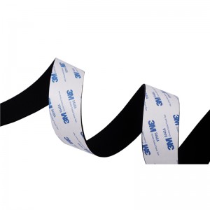 BOPU liefert versiegelten offenzelligen EPDM-Schaumstoff 3mm Schwarz Stoßdämpfender Schaumstoff kann in Schaumstreifen geschnitten werden