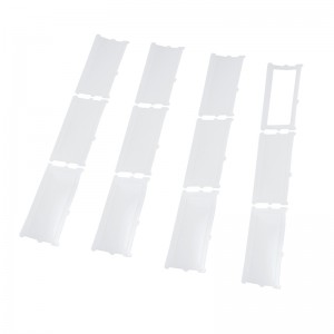 BOPU liefert wasserdichte Silikonkissen, transparentes Schaltnetzteil Silikondichtung, Dichtungsschallisolation Silikonkissen