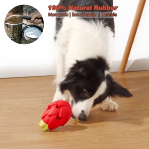 Hund Bissbeständiger Gummispielzeug