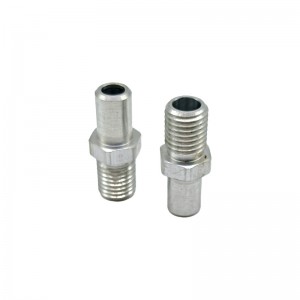 China Sechseck-Bearbeitung verwandelte kundenspezifische Metallstahl-CNC-Teile