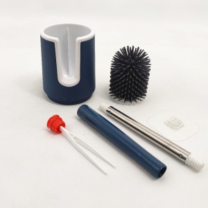 Jason Hohe Qualität Toilettenbürste und Halter Set/toilet Pinsel/silicone Toilettenbürste und Halterung zur Reinigung