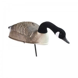 3 Köpfe wechselhafter halbschale Plastikgans-Lockvogel für Jagd und Park