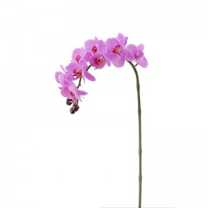 Hochwertige echte berührte Single-Zweig-künstliche Orchidee zum Verkauf
