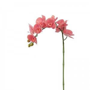 Hochwertige echte berührte Single-Zweig-künstliche Orchidee zum Verkauf
