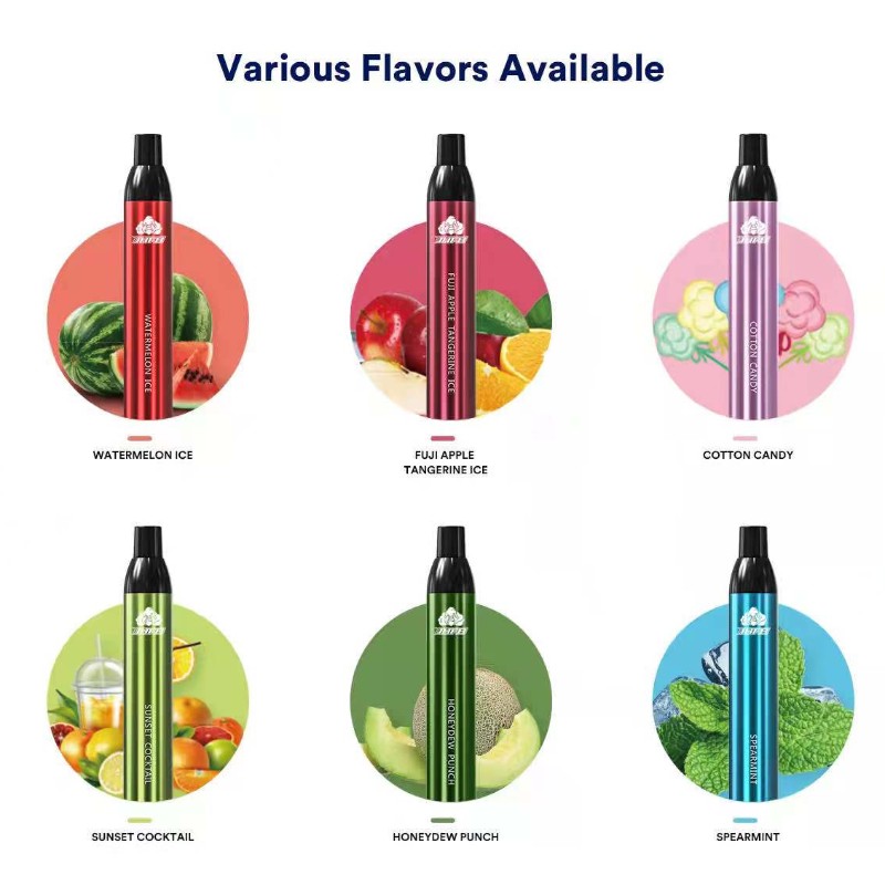 Original JFHB 2500Pepps Einweg Vapes Kit E Zigaretten