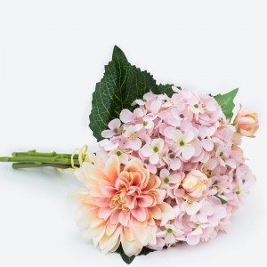 Heißer Verkauf Schöner romantischer Hochzeit Tischdekoration Bridal Bouquet Künstliche Seidenblume