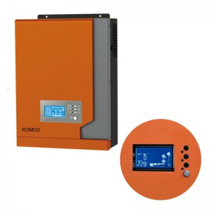 InVerex Km 2.2kw Solar Inverter mit MPPT Solar Charge Controller Pure Sinus Welle Geeignet für alle Arten von Heim- und Bürogeräten