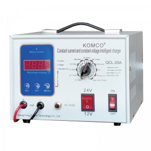KOMCO-Batterieladegerät, 12V/24V/76V/48V/60V/72V Spannung und Strom eingestellt, Automotive-Ladegerät und Betreuer für Auto, LKW, Golfwagen, Rasenmäher, Marine, Boot, Schneemobil, ATV, RV, SLA AGM GEL CE EFB