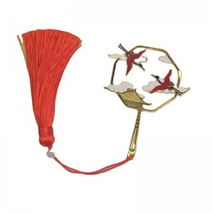 Benutzerdefinierte Name Logo Gold Messing Lesezeichen Gravierte Metall-Lesezeichen