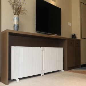 Faltende freistehende Raumheizungen