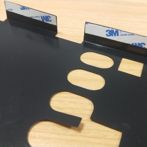 0.5mm schwarzes PC-Isolierblatt, einfach zu falten und Mylar-Blatt, flammhemmende Batterie-Isolierblechverarbeitung