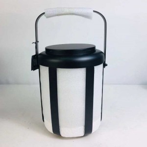 Heißer Verkauf von Metallglas Kleine Laterne