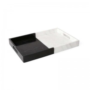 Hochwertiger Marmor-Servierfach