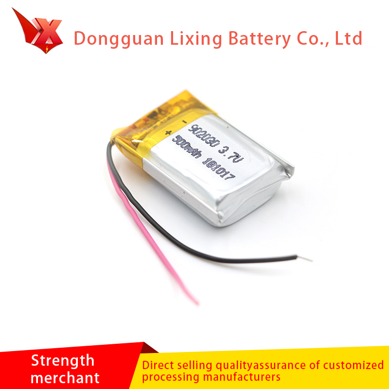 Hersteller direkter Verkaufsbericht mit CB Lithium-Batterie 902030 Umweltschutz Lithiumbatterie Große Kapazität 500mAh-Polymerbatterie