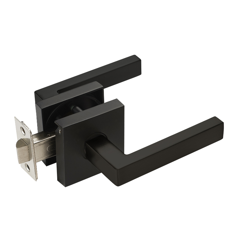 S7602 Heavy Duty Passage Hebel Setschlüssiges Türschloss mit verborgenen Schrauben Installation