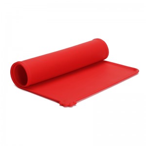 Lebensmittelqualität Silikon wasserdichte Hundekatze Haustier-Fütterungsmatten