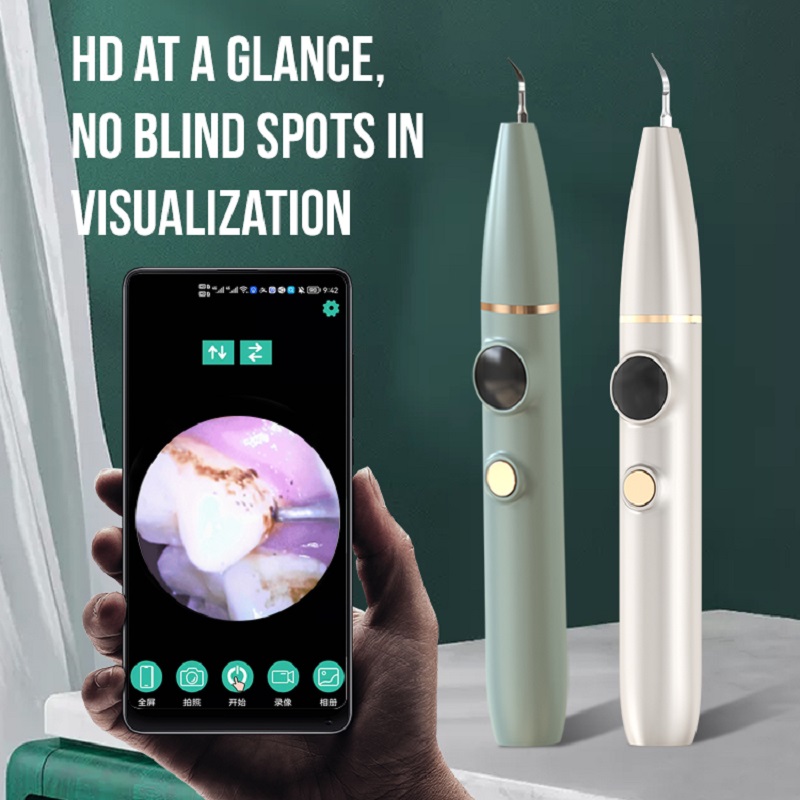 Elektrische Zahnbürste sichtbarer Ultraschallzahnreiniger mit Kamera