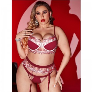 Sexy Unterwäsche Bridal Schleier Uniform Spitze Reine süße Versuchung Sexy Perspektive Dessous Set