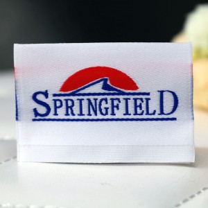 Unterstützt kundenspezifische Kleidung gewebte Etiketten