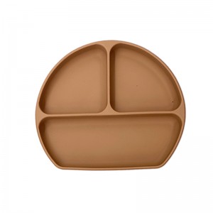 Silikongeteilte Platten für Blüten, Baby Kleinkindplatte, BPA frei