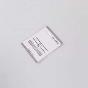 Marke Richtlinienbroschüre.