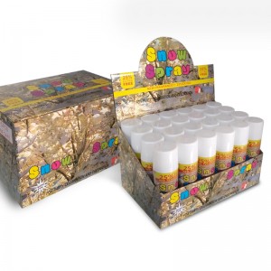 Bester Preis 150ml Weißer Schaumspray Taiwan Schneespray