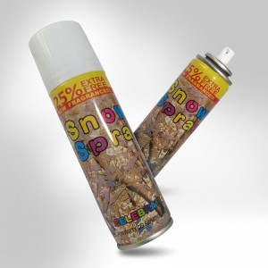 Bester Preis 150ml Weißer Schaumspray Taiwan Schneespray