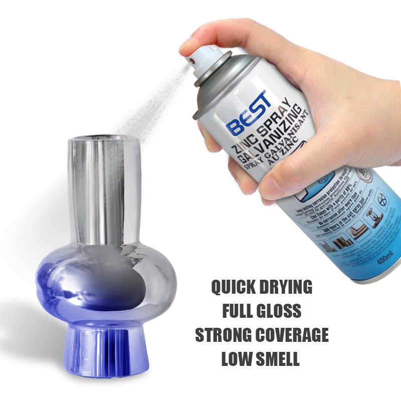 Zinkspray Galvaning Zink reichhaltiger Farbe Schutzschicht-Spray 400ml Kaltverzinklanisierendes Zinkspray