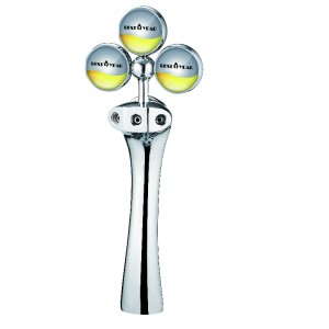 Entwurf von Bierturm mit einem Hahn oder drei Tippen