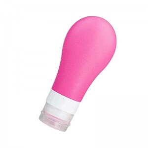 Silikon 4-Pack-Leck-Proof-Travel-Flaschen, Container für Toilettenartikel