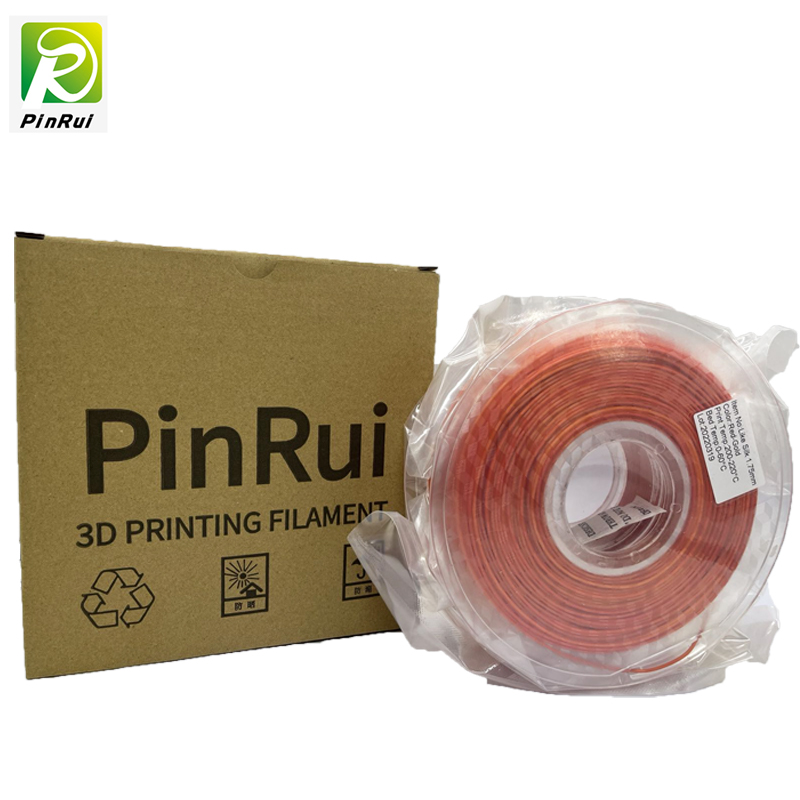 Pinrui Hohe Qualität Rot-Gold-Regenbogen 1.75mm 3D-Drucker-PLA-Filament