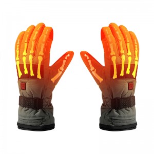 China Wholesale Lieferant erhitzte Winterhandschuhe mit Temperaturregler