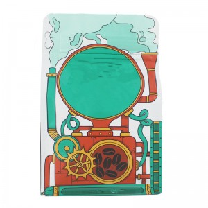 Acht Seitendichtung Selbststehender Tasche