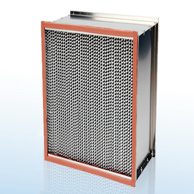 High Temp Sauberer Raum HEPA HVAC-Luftfilter H13 Galvanized Steel-Rahmen