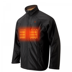 Neue Stil beheizte Jacke für Männer, zufälliger Mantel für den Winter tragen